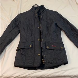 Barbour Navy Bomber Jacket